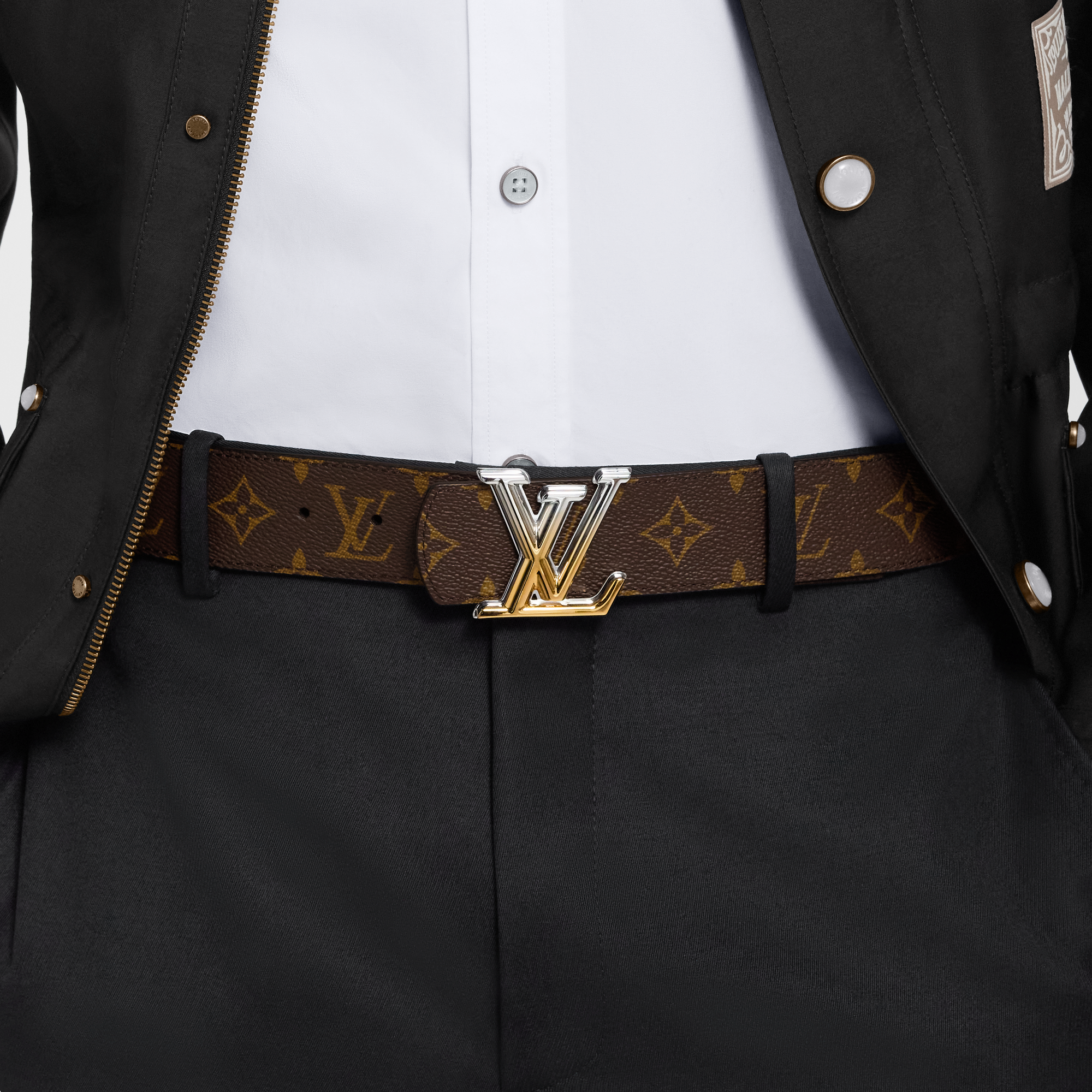 Thắt Lưng Hai Mặt LV Dimension Gradient 40MM  in Đồ Nam's Phụ kiện Thắt lưng collections by Louis Vuitton (Thu phóng sản phẩm)